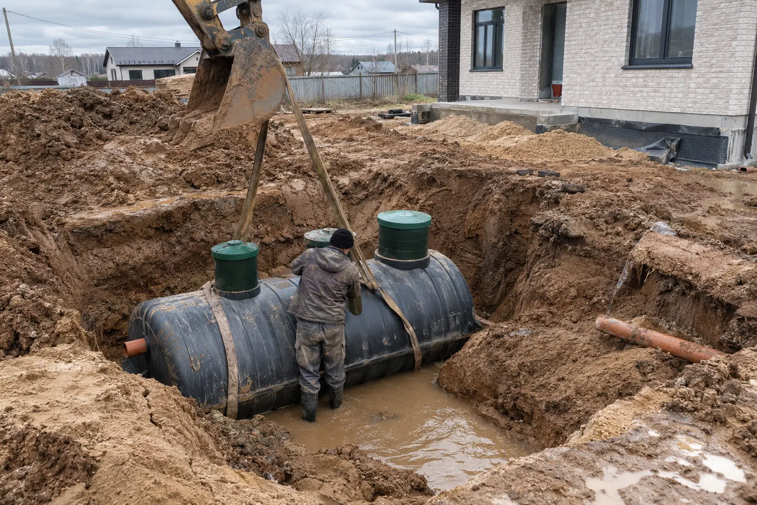 Высокая вода или глина